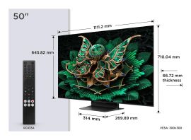 TCL 50 " 4K Ultra HD 3840 x 2160 pixels