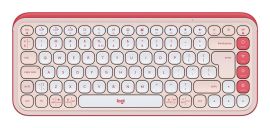KEYBOARD WRL POP ICON KEYS/LIL&OFF WH 920-013073 LOGITECH