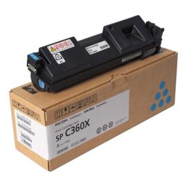 Ricoh SP C360X (408251) Toner Cartridge, Cyan