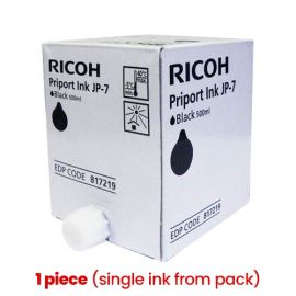 Ricoh JP-7 (817219) Ink Cartridge, Black (1 piece)