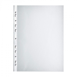 AD Class PUNCHED POCKET Orange Peel A4 50 micr., pouch 100 pcs