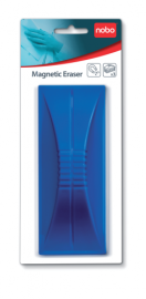 Nobo Magnetic Whiteboard Eraser Drywipe, blue