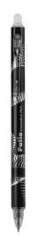 Retractable erasable pen Patio Black ink