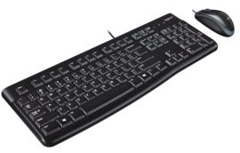 Corded Keyboard and Mouse Logitech MK120, US 920-002562