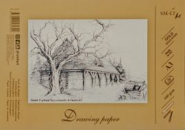 Drawing and sketching paper SMLT A3, 160 g/m2, 20 sheets, glued