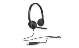 LOGITECH H340 USB Headset black