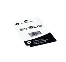 Evolis ACL003a-01 Zenius Primacy Adhesive Cleaning Card Single
