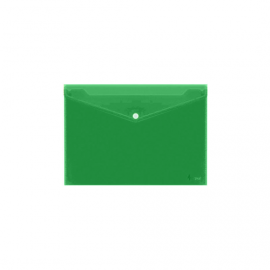 Envelope with print Forpus, A4, plastic, green, transparent 0820-006