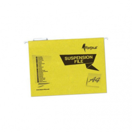Hanging file folder Forpus, A4, Yellow
