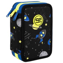 Triple decker pencil case with equipment CoolPack Jumper 3 ATLANTIS
