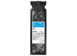 Epson UltraChrome DG2 T55B2 (C13T55B200) 250 ml Ink Cartridge, Cyan