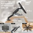 MONITOR ACC DESK MOUNT/13-32" BLACK G80-B ONKRON