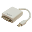 Logilink Adapter Mini Display Port TO DVI Converter: DVI-I FM