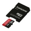 MEMORY MICRO SDHC 16GB W/ADAPT/UHS-I C10 TS16GUSDU1 TRANSCEND
