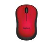 MOUSE USB OPTICAL WRL M220/SILENT RED 910-004880 LOGITECH