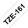 Brother TZe-161 (TZe161) Laminated Labelling Tape Black on Clear, 36mm, 8m