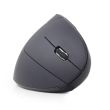 MOUSE USB OPTICAL WRL BLACK/ERGONOMIC MUSW-ERGO-01 GEMBIRD
