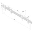 MONITOR ACC WALL MOUNT /MENU/32-55" NMPRO-WMB2 NEOMOUNTS
