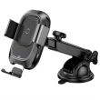 MOBILE HOLDER CAR W/CHARGER/WRL BLACK WXZN-B01 BASEUS