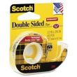 Adhesive tape Scotch® 665 12mmx6,3m, double-sided, transparent, with a holder 1114-121