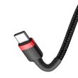 CABLE USB-C TO USB-C 2M/RED/BLACK CATKLF-H91 BASEUS