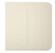 SMART SIDEBUTTON 2GANG/IVORY 46024 AJAX