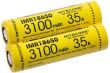 BATTERY RECH. LI-ION 3.7V/IMR18650 2P NITECORE