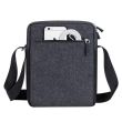 TABLET CASE CROSSBODY 11"/8811 BLACK MELANGE RIVACASE