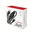 CABLE USB2.0 A-M/B-M ACTIVE/20M ADR-220B AXAGON