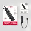 SSD ACC ADAPTER USB-C/SATA/5GBPS 0.2M ADSA-FP2C AXAGON