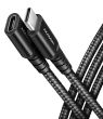 CABLE USB-C EXTENSION 0.5M/BLACK BUCM32-CF05AB AXAGON