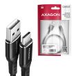 CABLE USB-C TO USB2.0 1.5M/BLACK BUCM-AM15AB AXAGON