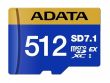 MEMORY MICRO SDXC 512GB SD7.1/UD512GEX3L1-C ADATA