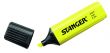 STANGER highlighter, 1-5 mm, yellow, 1 pcs. 180001000