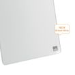 Glass Desktop Whiteboard Easel Nobo Brilliant White 22x30cm
