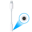 Apple Lightning to 3.5 mm Headphone Jack Adapter  White