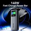 POWER BANK USB 27000MAH 140W/FKEH0 VENTION