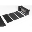 Novy One Pro 1811 Novy Induction hob with built-in hood 78 cm Number of burners/cooking zones 4 Blac
