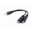 Cablexpert 3.5 mm Audio splitter cable CCA-415-0.1M