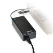 PORT CONNECT Universal power adapter for notebooks up to 65 W (EU plug) 19 V