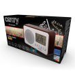 Camry Digital Radio CR 1153 White/woden