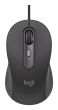 MOUSE USB OPTICAL M520/GRAPHITE 910-007511 LOGITECH