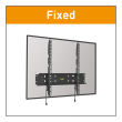 Barkan Spring Lock Flat/ Curved TV Wall Mount  E30 Wall Mount