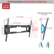 Barkan Flat/ Curved TV Wall Mount E410+ Wall mount