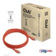 CABLE USB-C TO USB-C 4M/M/M CAC-1515 CLUB3D