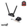 Asus PCE-AX58BT Wi-Fi 6 (802.11ax) AX3000 Dual-Band PCIe Wi-Fi Adapter Asus