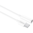 Huawei Headphone Jack Adapter CM20 USB-C to 3.5 mm  White