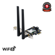 ASUS  PCE-AX3000  (802.11ax) AX3000 Dual-Band PCIe Wi-Fi 6 Asus 2 external antennas Bluetooth 5.0