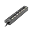Gembird | Black | 7-port USB 2.0 | USB Hub