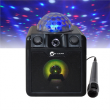 N-Gear Portable Bluetooth and Disco Karaoke Speaker The Disco Block 410 50 W